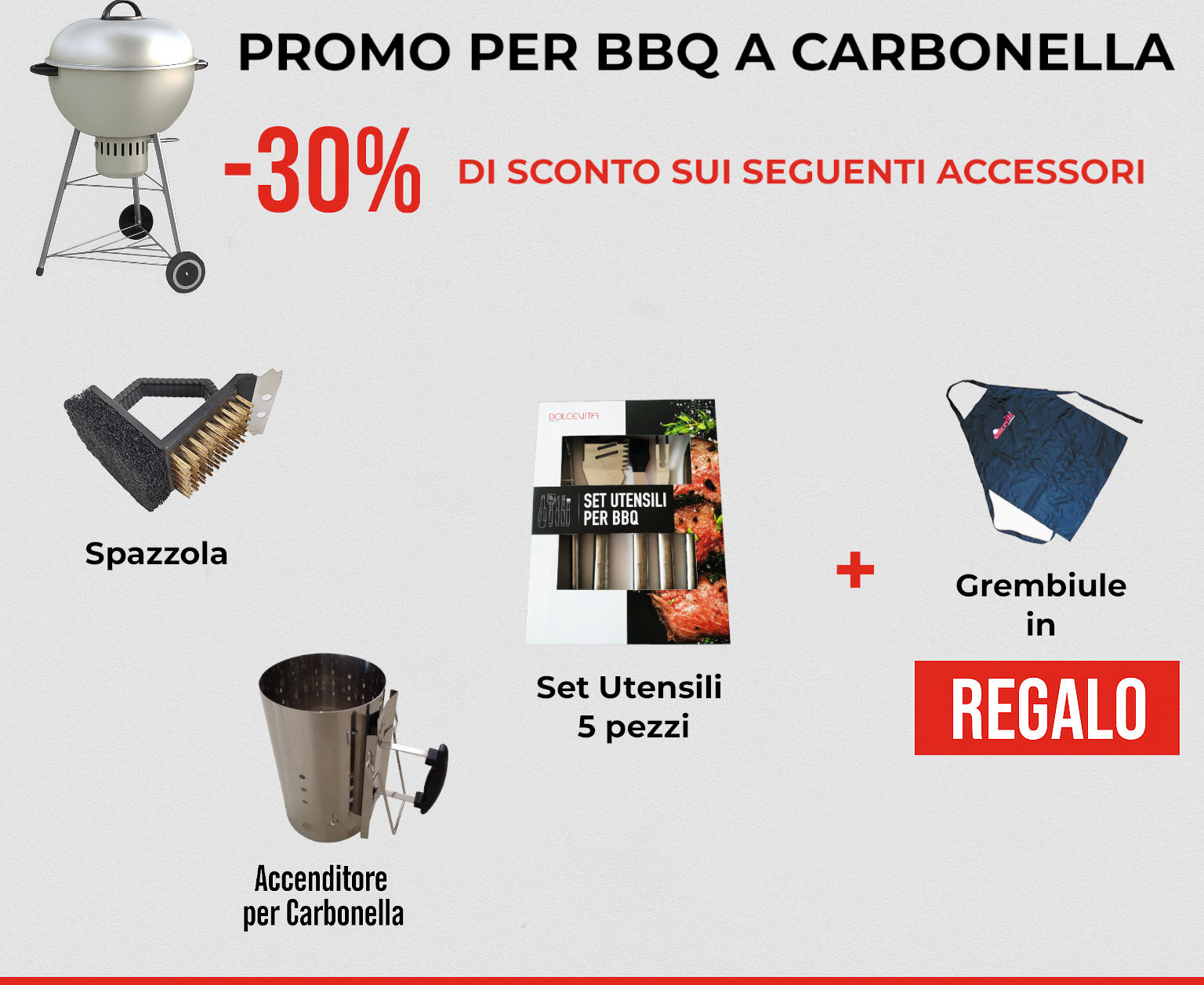 PROMO BBQ A CARBONELLA