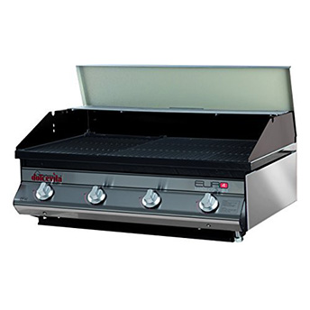 barbecue Euro 4 safety controls Barbecue avec pierre de lave ou sans