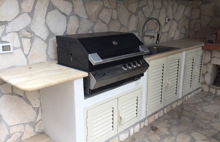 Built-in bbq / Built-in gas barbecue