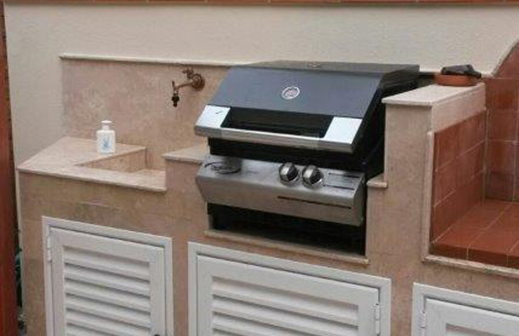 Built-in bbq / Built-in gas barbecue