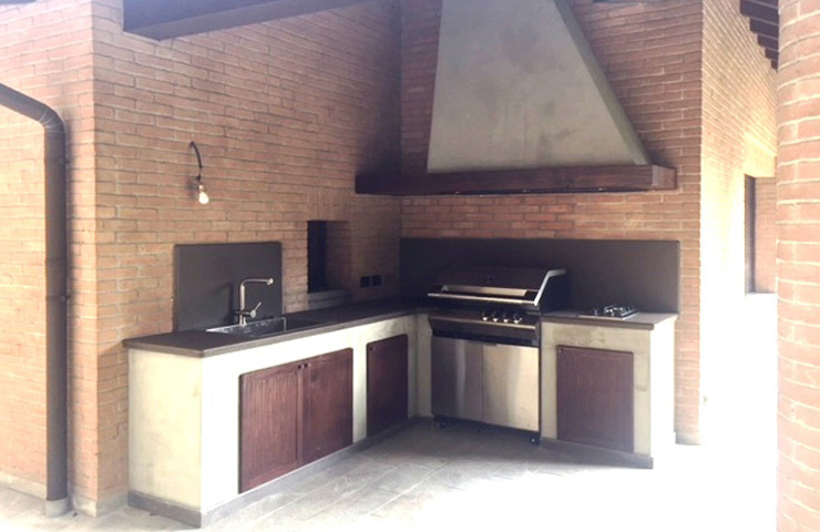 Built-in bbq / Built-in gas barbecue