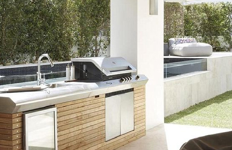 Built-in bbq / Built-in gas barbecue