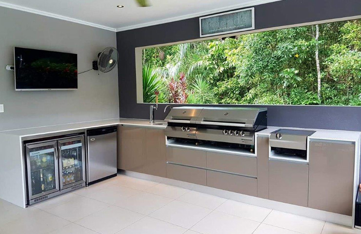 Built-in bbq / Built-in gas barbecue