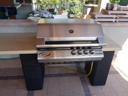 Bbq à encastrer / Bbq à gaz à encastrer